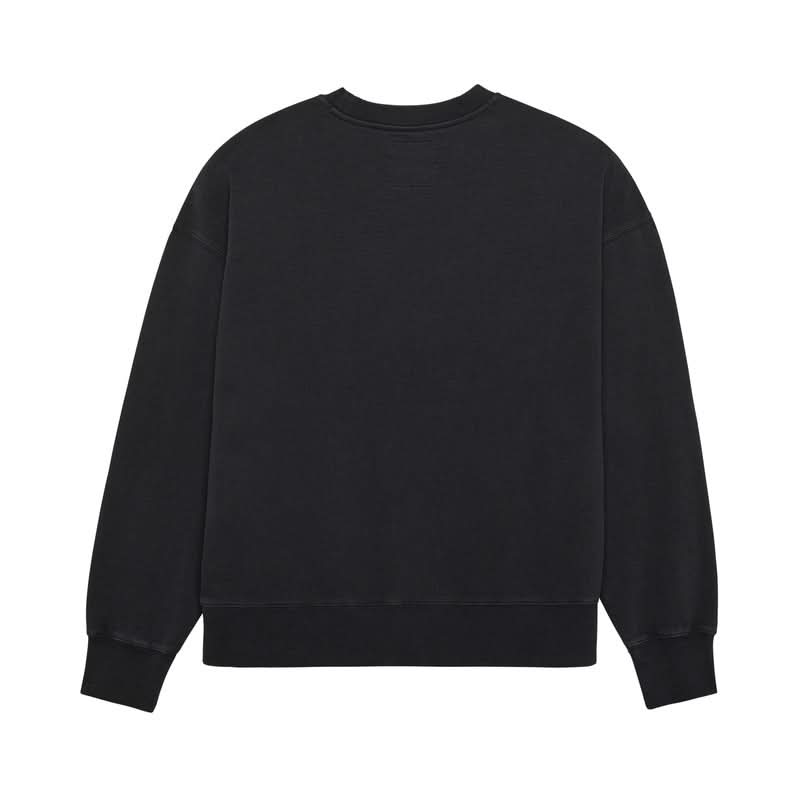 Bluza Fox Wordmark Oversized Fleece Crew Black
