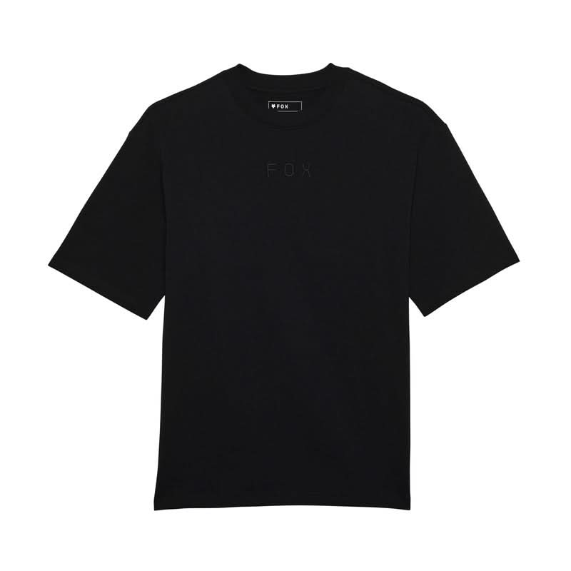 T-Shirt Fox Wordmark OVERSIZED Black