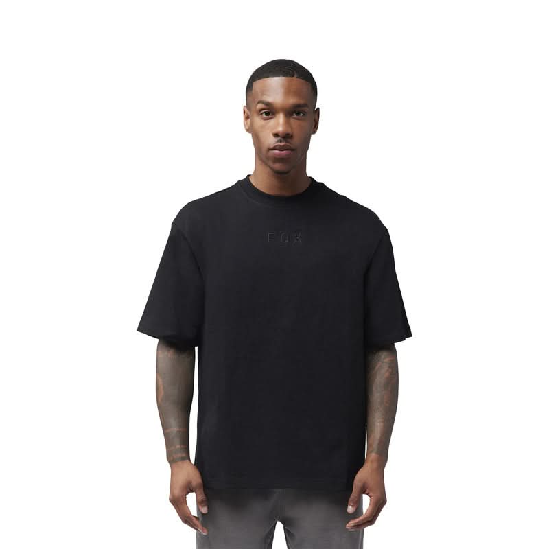 T-Shirt Fox Wordmark OVERSIZED Black
