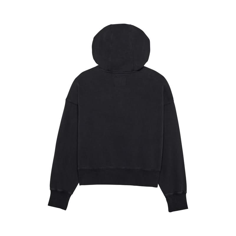 Bluza Z Kapturem Fox Lady Wordmark Oversized Fleece Po Black