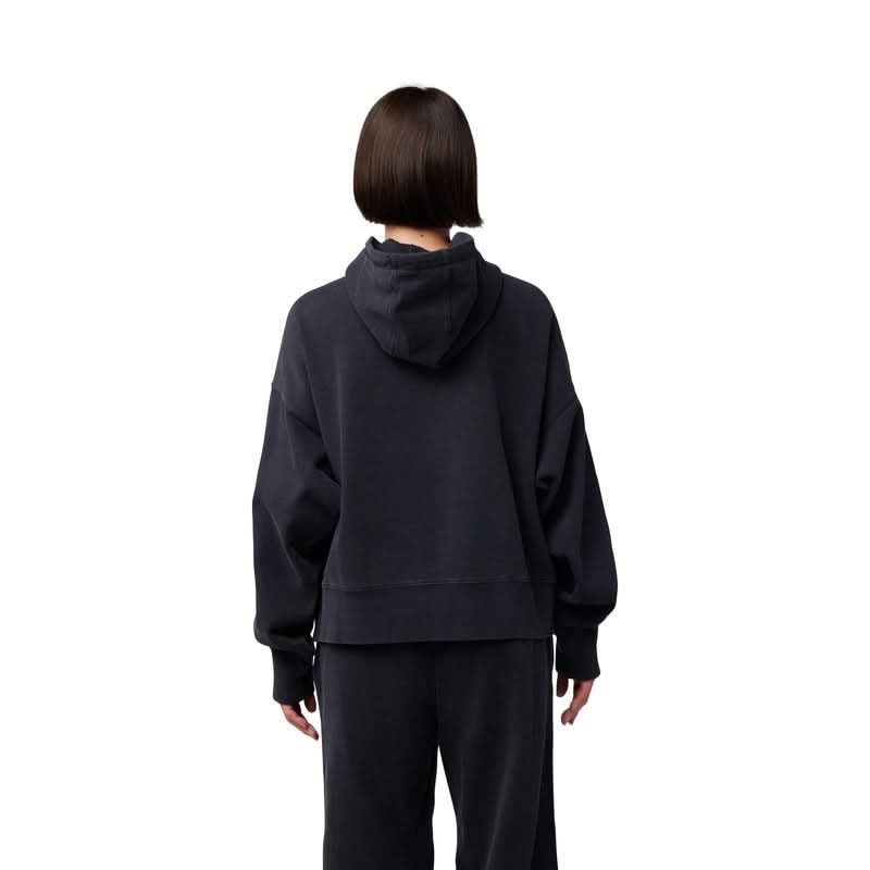 Bluza Z Kapturem Fox Lady Wordmark Oversized Fleece Po Black