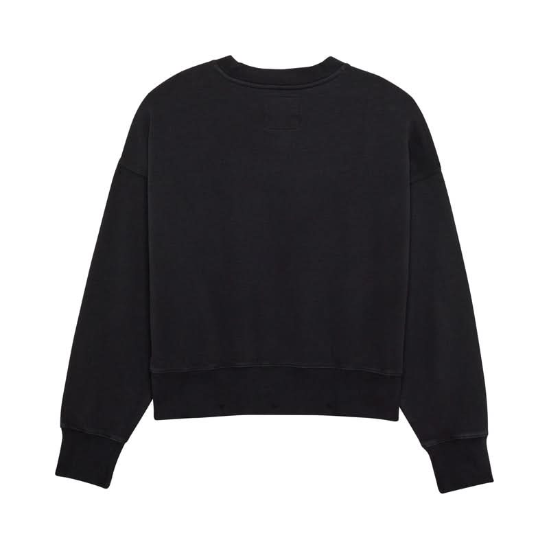 Bluza Fox Lady Wordmark Oversized Fleece Crew Black