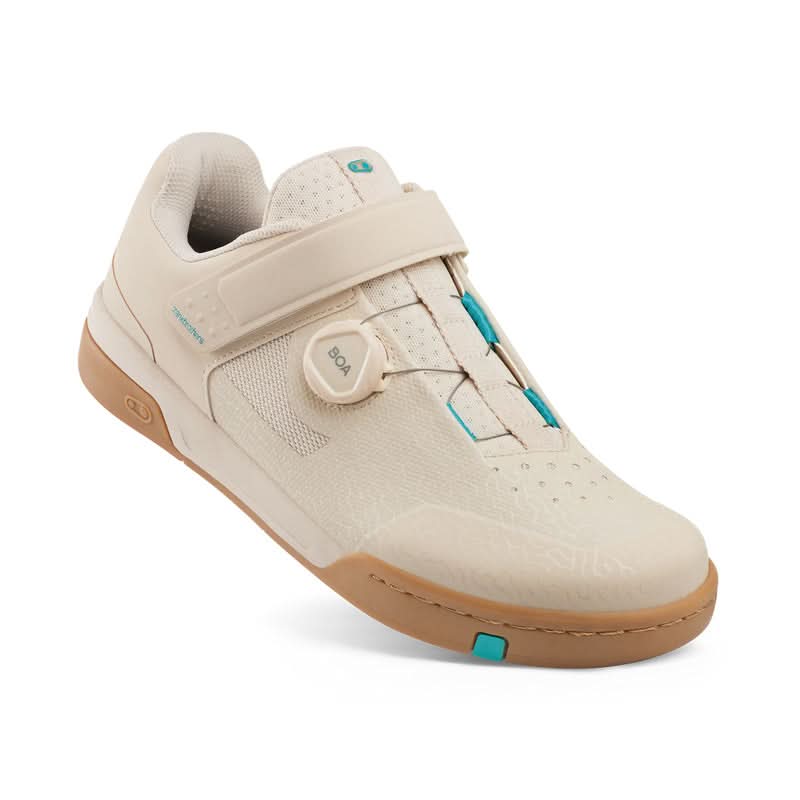 Buty Crankbrothers Mallet Boa Sand/Teal Blue - Gum Outsole