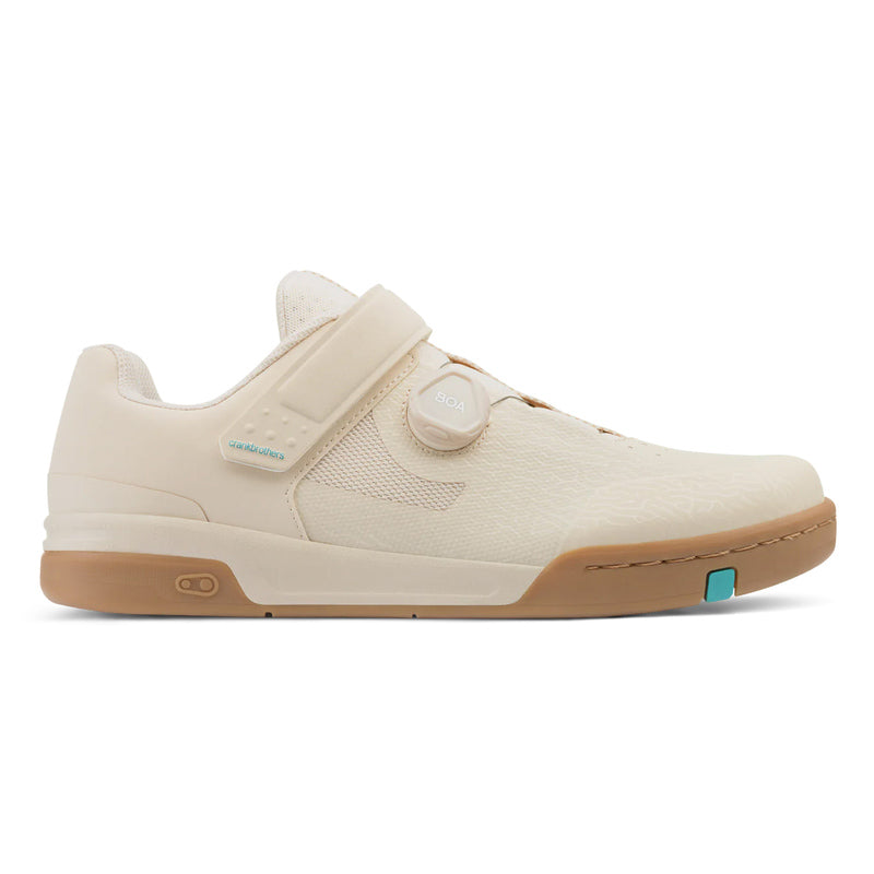 Buty Crankbrothers Mallet Boa Sand/Teal Blue - Gum Outsole