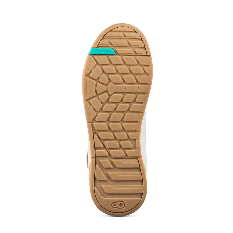 Buty Crankbrothers Mallet Boa Sand/Teal Blue - Gum Outsole