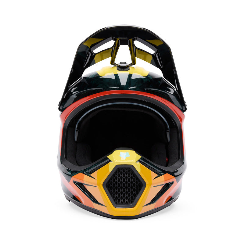 Kask Fox V3 Rs Grid Black/orange