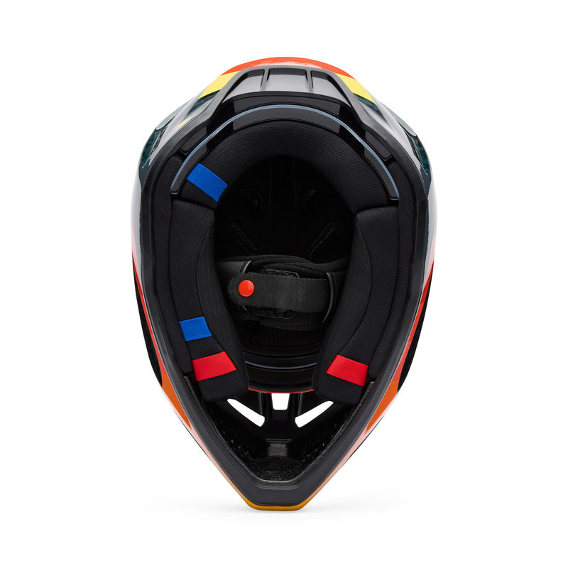 Kask Fox V3 Rs Grid Black/orange