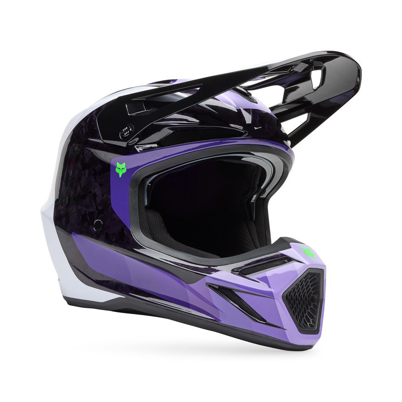 Kask Fox V3 Rs Grid Black/purple