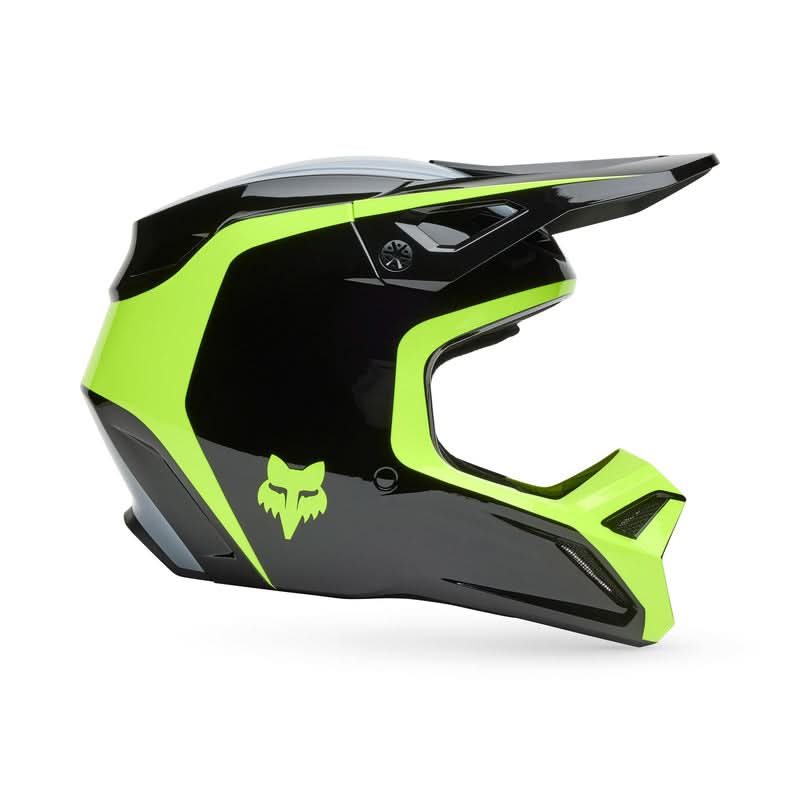 Kask Fox V1 Flow Black/yellow