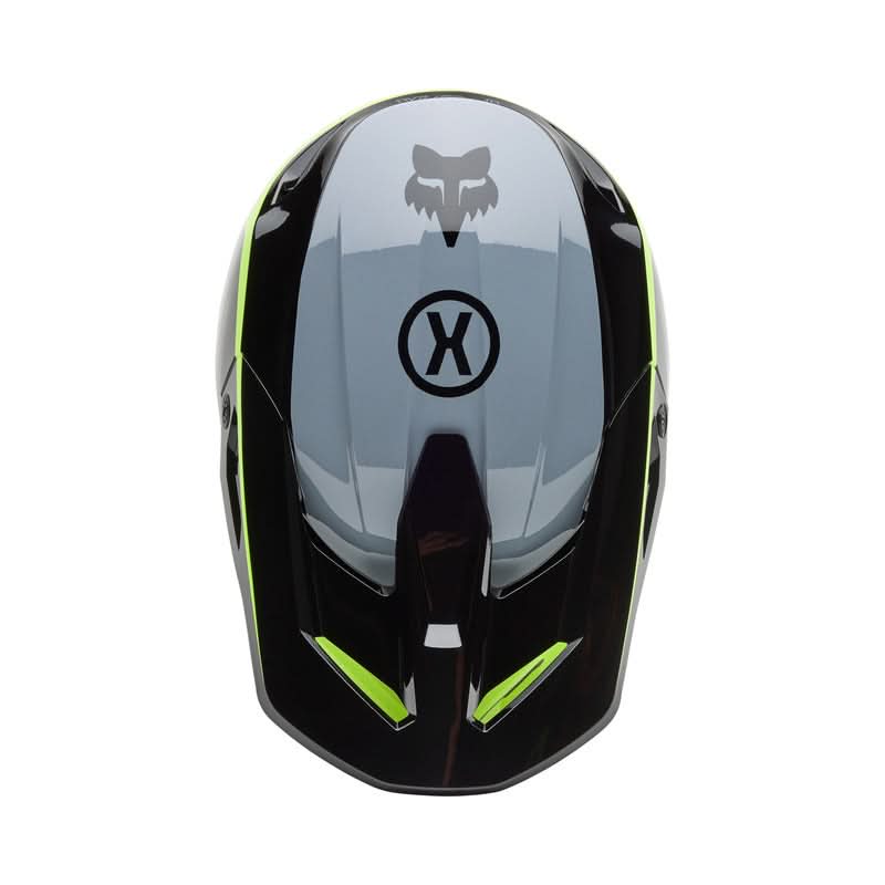 Kask Fox V1 Flow Black/yellow