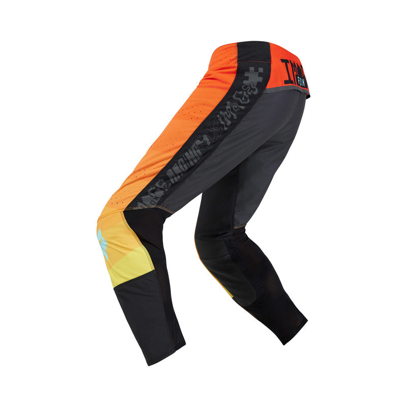 Spodnie Rowerowe Fox Flexair Grid Black/Orange | RideHub