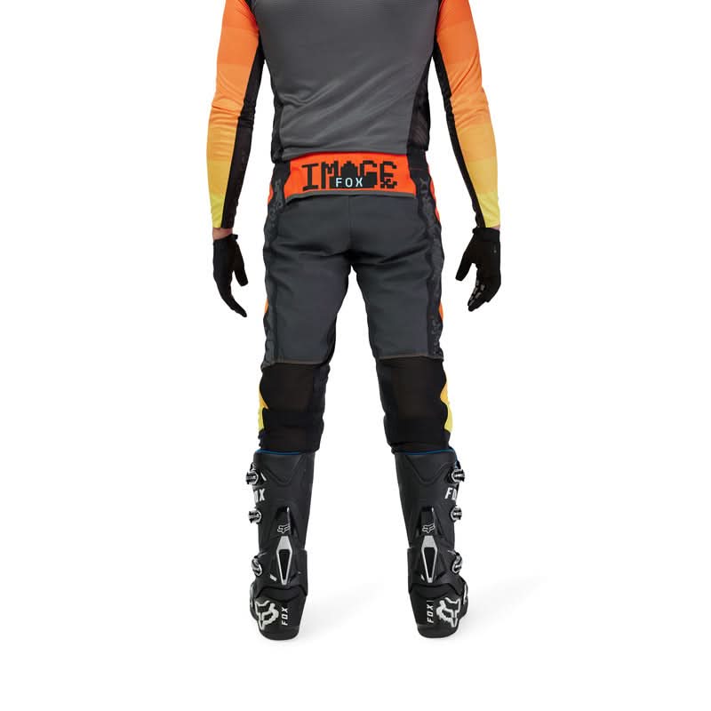 Spodnie Fox Flexair Grid Black/Orange | RideHub