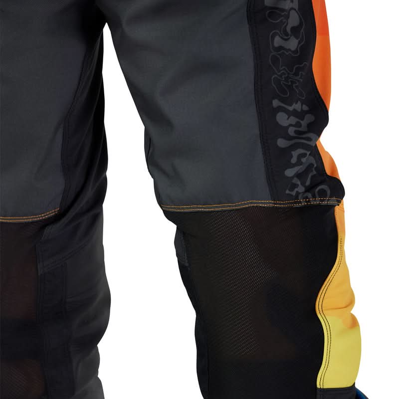 Spodnie Fox Flexair Grid Black/Orange | RideHub