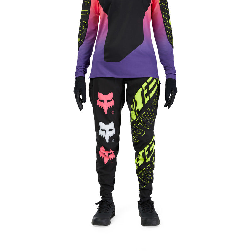 Spodnie Rowerowe Fox Lady Flexair Elevated Black | RideHub