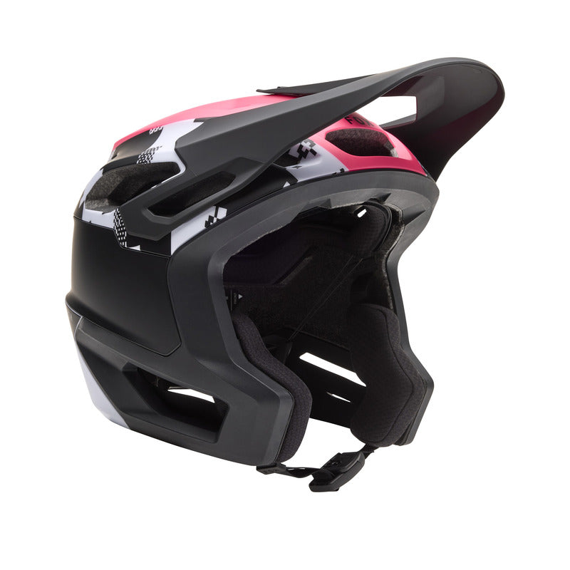 Kask Rowerowy Fox Dropframe Pro Digi Image Black/White