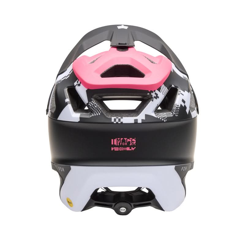 Kask Rowerowy Fox Dropframe Pro Digi Image Black/White