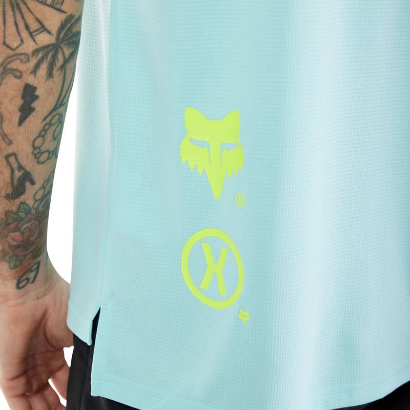 Koszulka Rowerowa Fox Defend Light Blue | RideHub