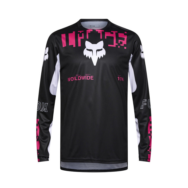 Koszulka Rowerowa Z Długim Rękawem Fox Ranger LS Jersey Digi Image Black | RideHub