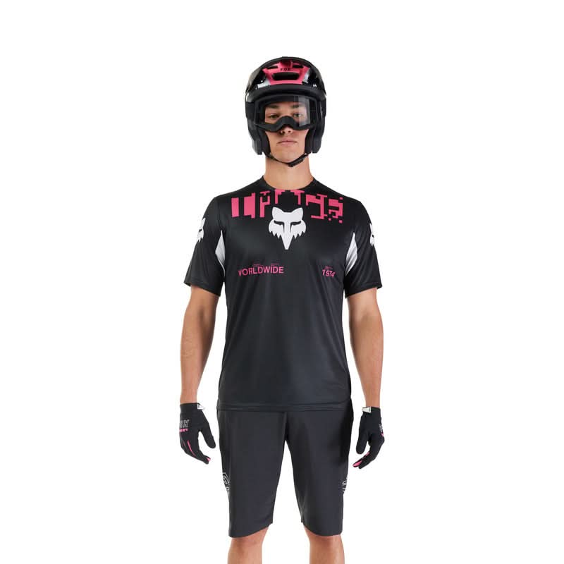 Koszulka Rowerowa Fox Ranger Digi Image Black | RideHub