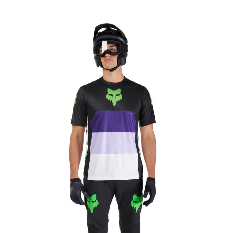Koszulka Rowerowa Fox Ranger Grid Black | RideHub