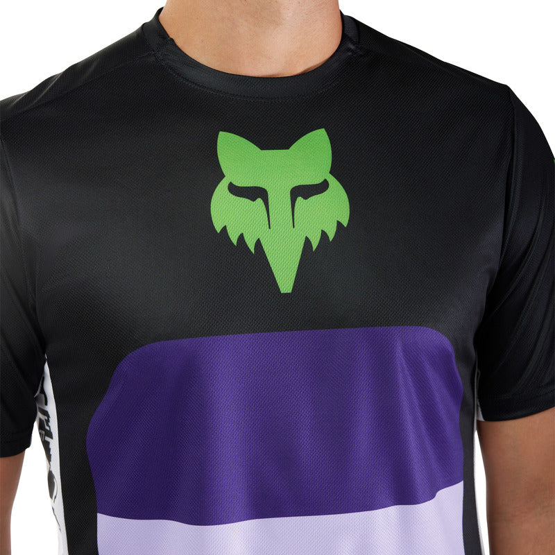 Koszulka Rowerowa Fox Ranger Grid Black | RideHub