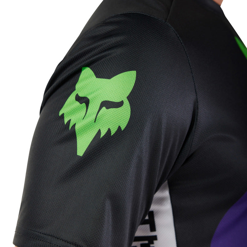 Koszulka Rowerowa Fox Ranger Grid Black | RideHub