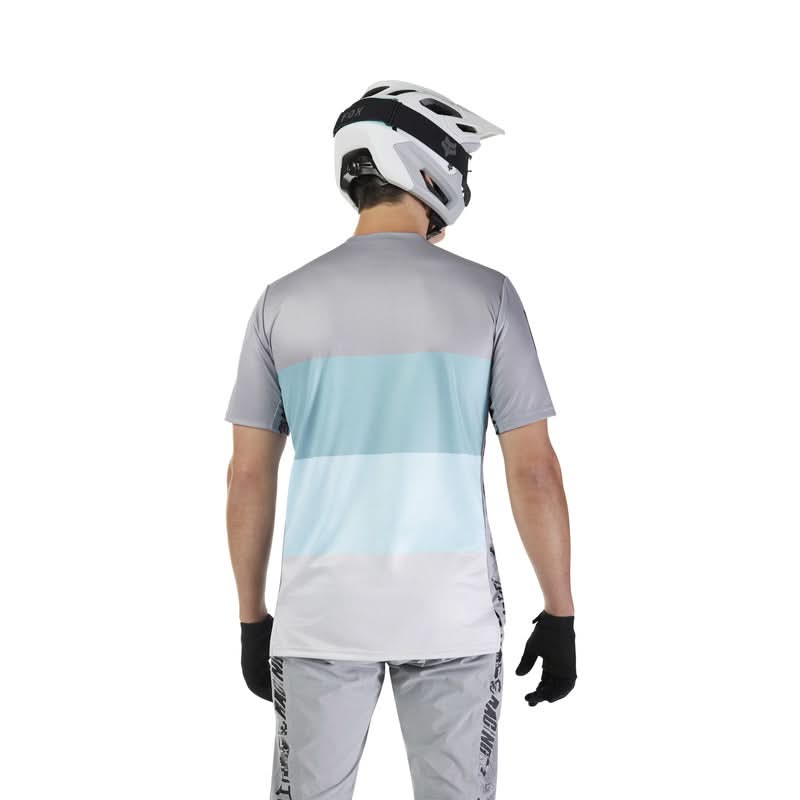 Koszulka Rowerowa Fox Ranger Grid Steel Grey | RideHub