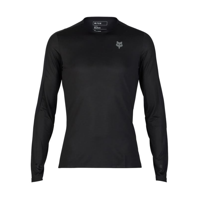 Koszulka Rowerowa Z Długim Rękawem Fox Ascent Black | RideHub