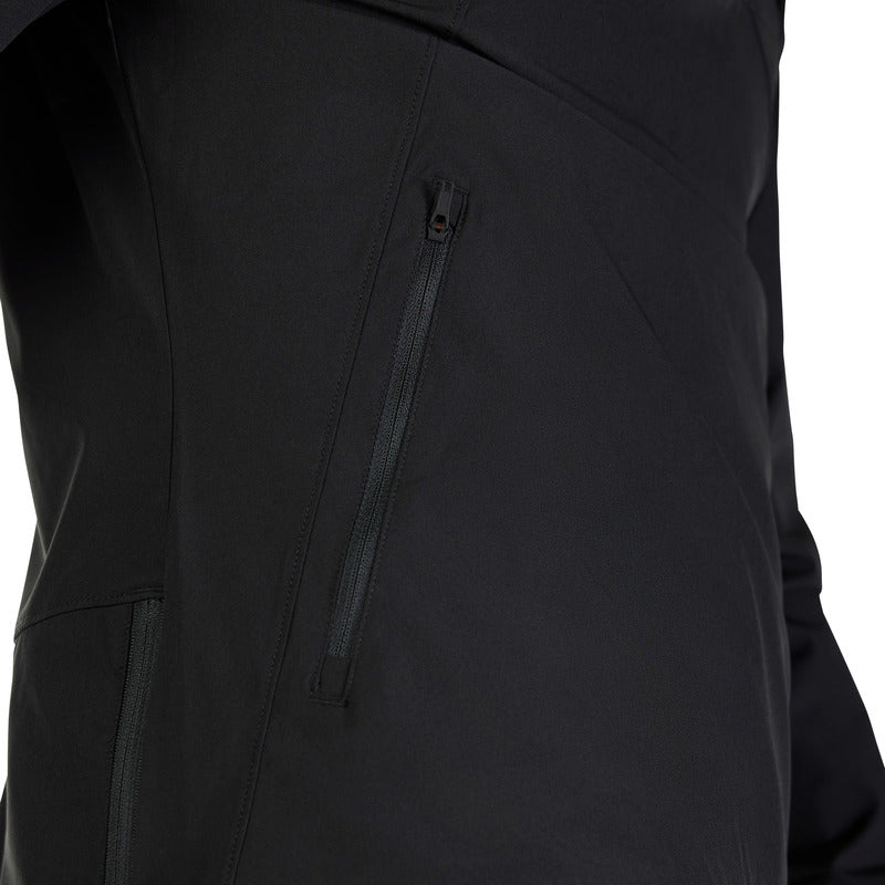 Bluza Rowerowa Z Kapturem Foxranger Wind Pullover Black