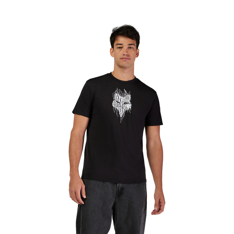 Koszulka Rowerowa Fox Bark Tech Tee Black | RideHub
