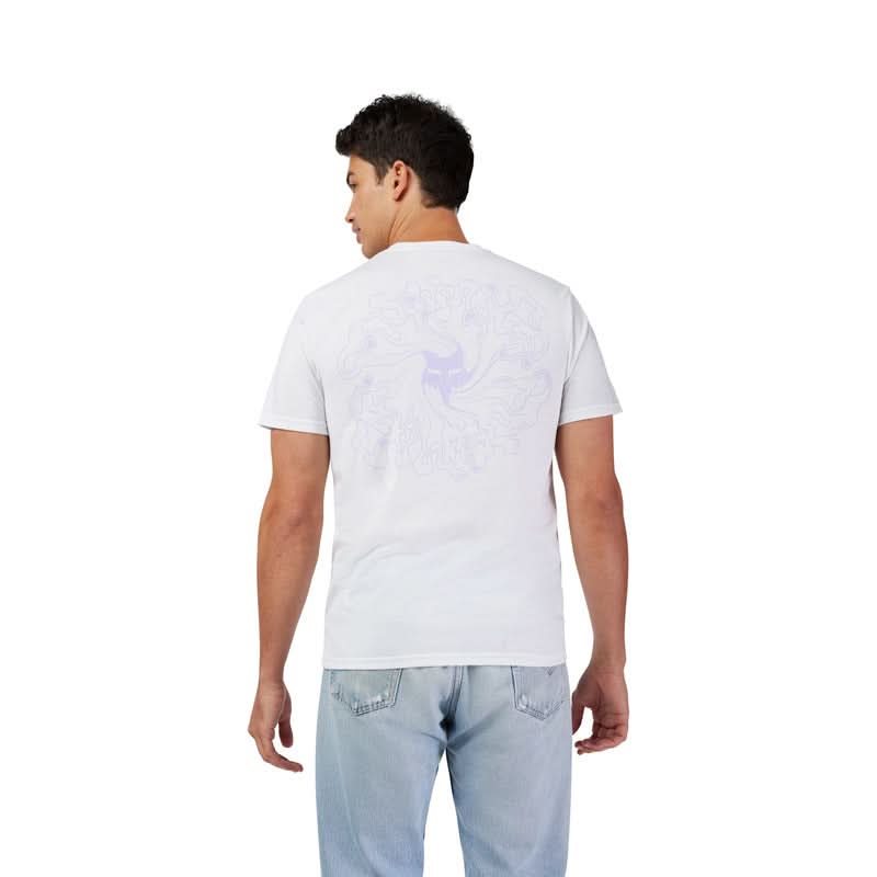 T-shirt Fox Frequency Tech Tee Optic White