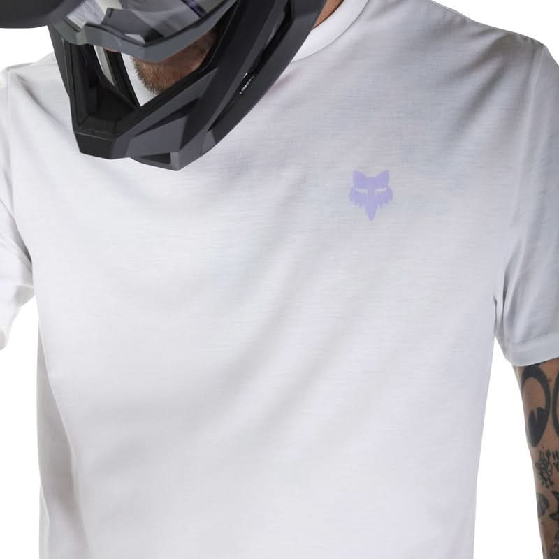 T-shirt Fox Frequency Tech Tee Optic White