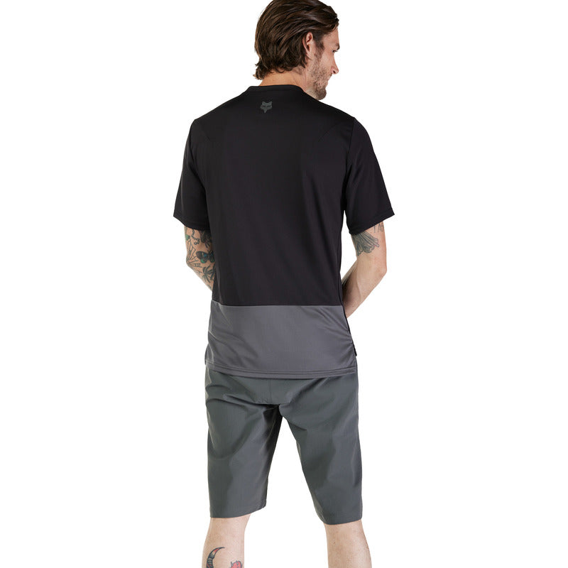 Koszulka Rowerowa Fox Ranger Wordmark Black | RideHub