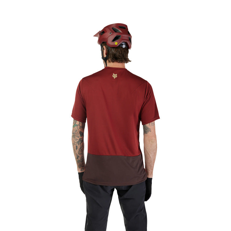 Koszulka Rowerowa Fox Ranger Wordmark Rust | RideHub