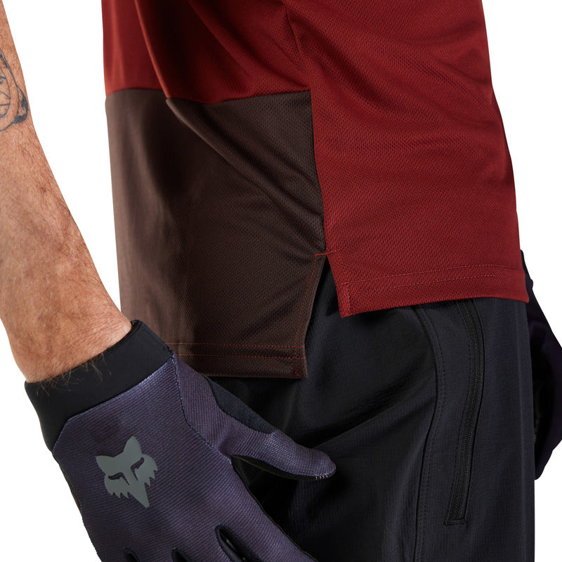 Koszulka Rowerowa Fox Ranger Wordmark Rust | RideHub