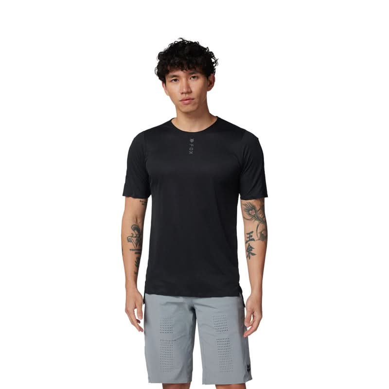 Koszulka Rowerowa Fox Flexair Pro SS Jersey Black | RideHub
