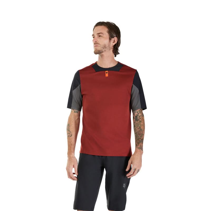 Koszulka Rowerowa Fox Defend SS Jersey Rust | RideHub