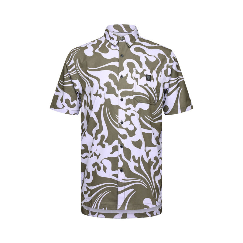 Koszulka Rowerowa Fox Ranger SS Woven Jersey Military | RideHub