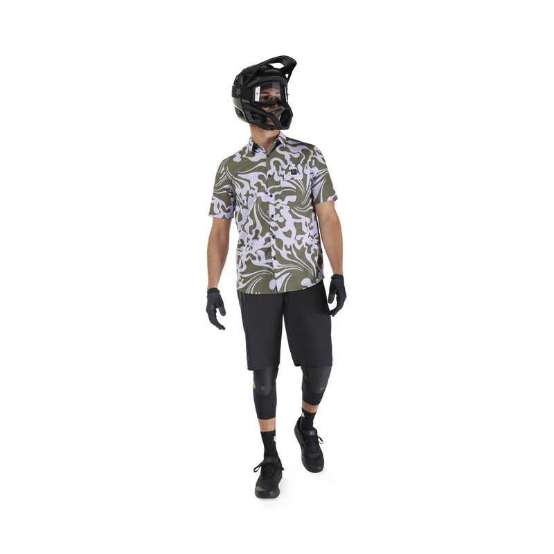 Koszulka Rowerowa Fox Ranger SS Woven Jersey Military | RideHub