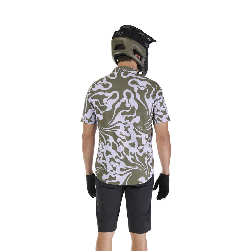 Koszulka Rowerowa Fox Ranger SS Woven Jersey Military | RideHub