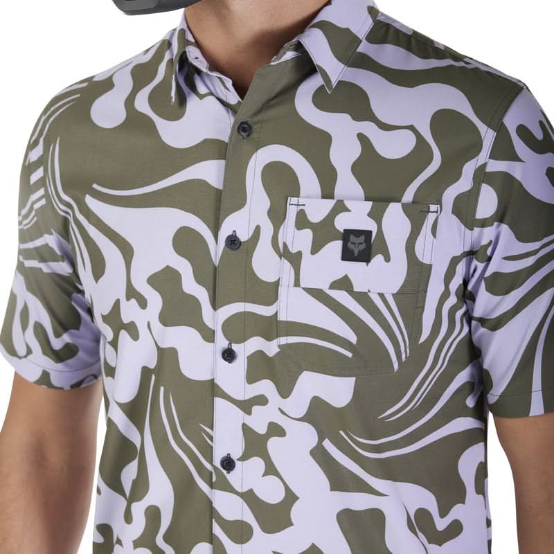 Koszulka Rowerowa Fox Ranger SS Woven Jersey Military | RideHub
