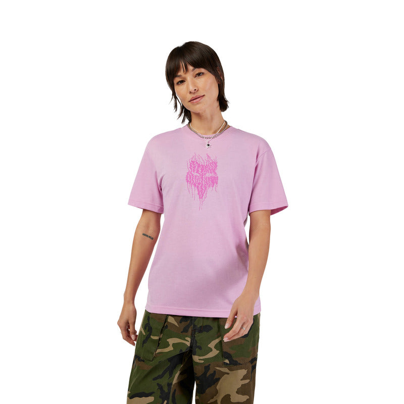 T-shirt Fox Lady Bark Ss Tech Tee Purple Haze