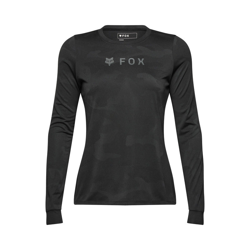Koszulka Rowerowa z Długim Rękawem Fox Lady Ranger Tru Dri LS Jersey Black | RideHub