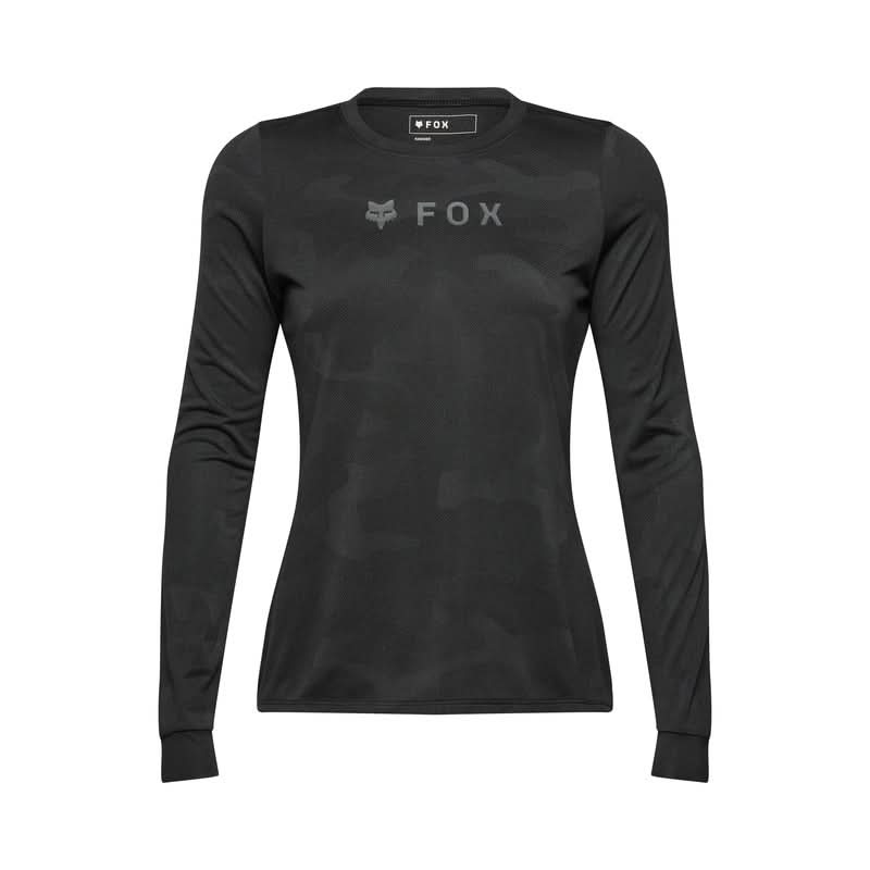 Koszulka Rowerowa z Długim Rękawem Fox Lady Ranger Tru Dri LS Jersey Black | RideHub