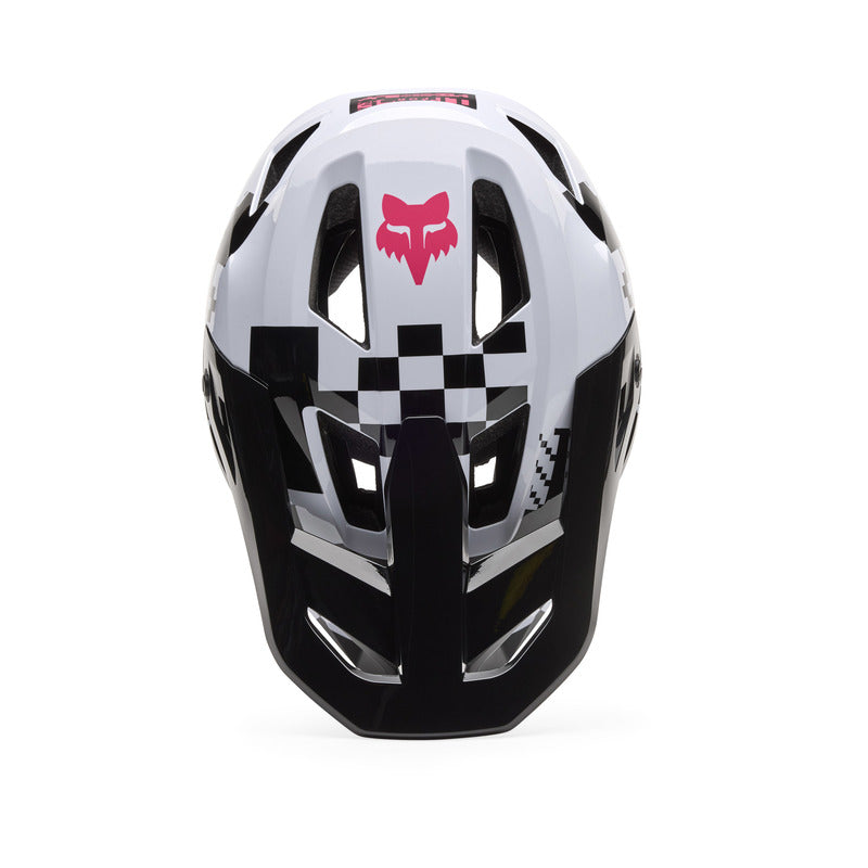 Kask Rowerowy Fox Junior Rampage Digi Img Black/White