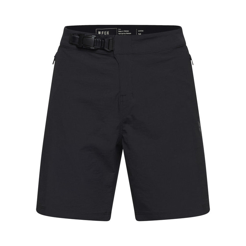 Spodenki Rowerowe Fox Junior Ranger Short W/Liner Black | RideHub