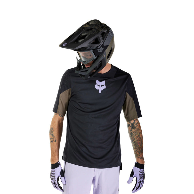 Koszulka Rowerowa Fox Defend Ss Jersey Park Black | Ride Hub