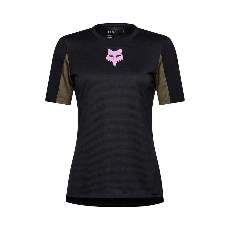 Koszulka Rowerowa Fox W Defend Ss Jersey Park Black | Ride Hub