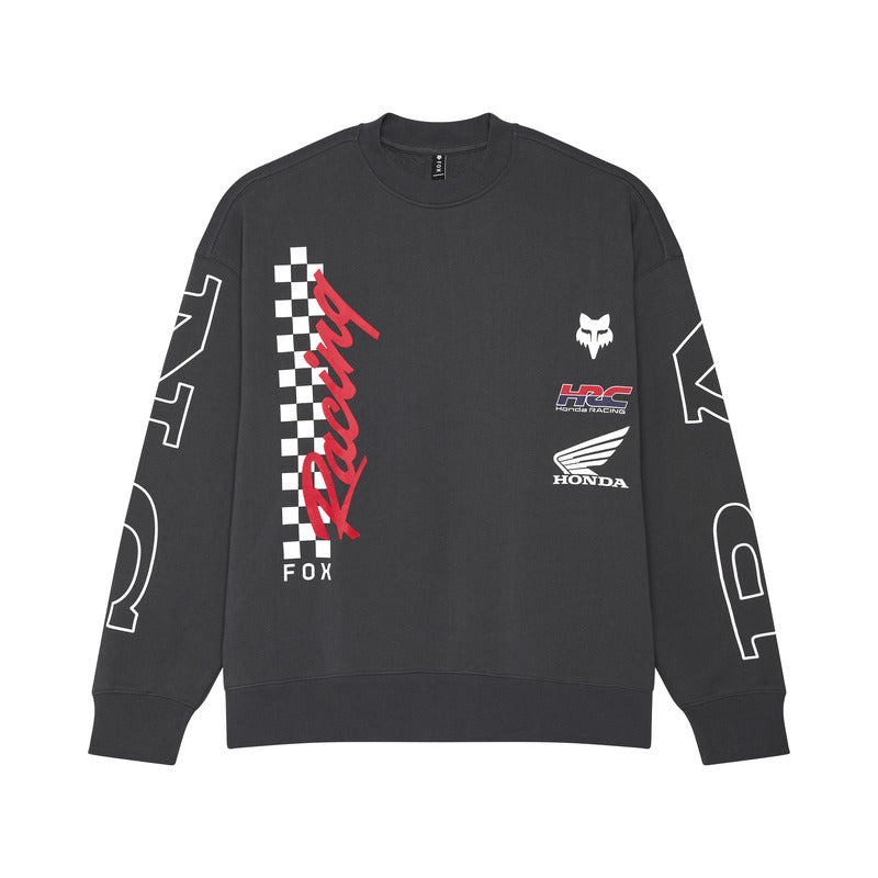 Bluza Fox Crew Oversized Fleece Crew Dark Shadow