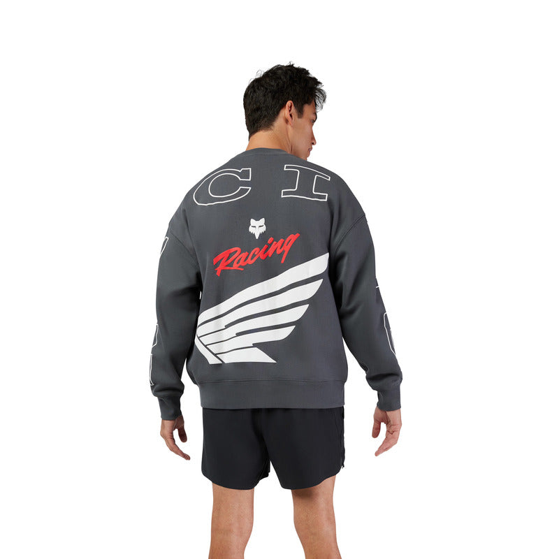 Bluza Fox Crew Oversized Fleece Crew Dark Shadow